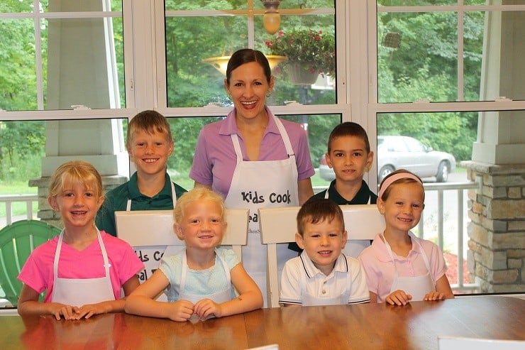 cast of the Kids Cook Real Food eCourse