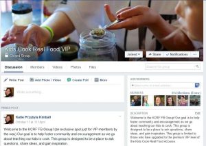 Private Facebook group