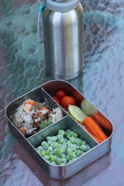Cheesy Potato Beef Casserole for lunch