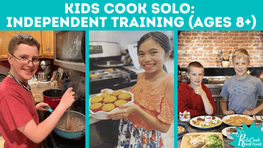 Kids Cook Solo independent training program