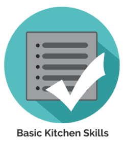 basic kitchen skills icon