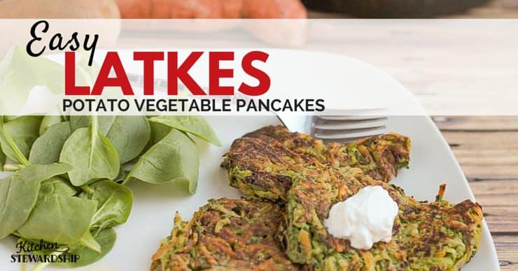 Easy Latkes potato pancake