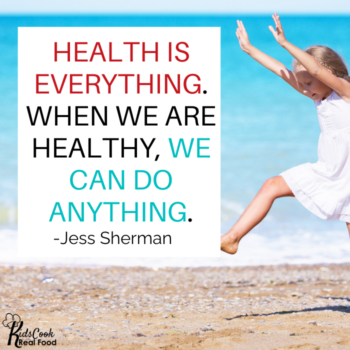 Health is everything. When we are healthy we can do anything.