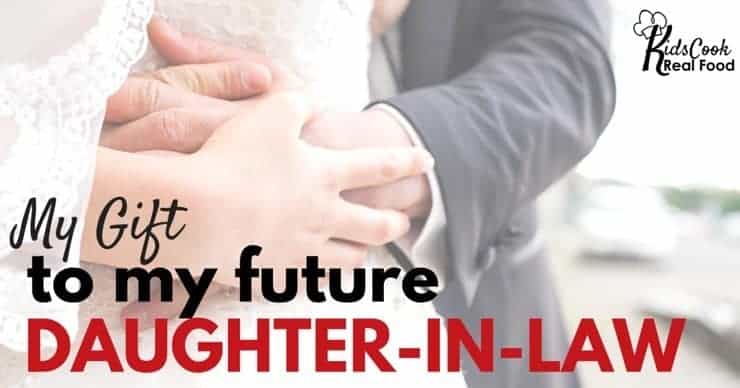 My gift to my future daughter-in-law