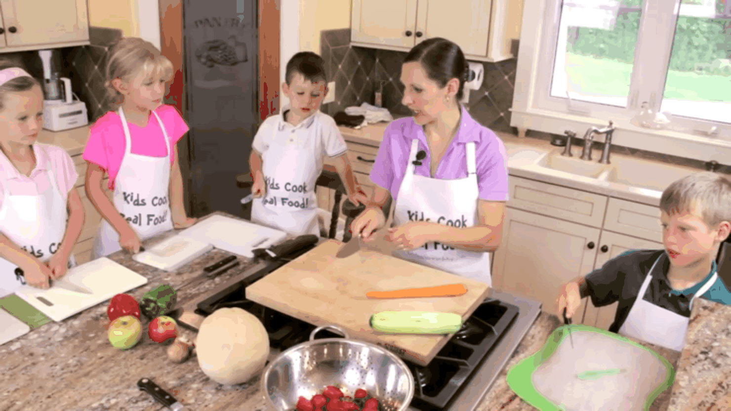 kid knife skills video