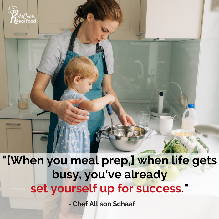 How meal prep makes life easier