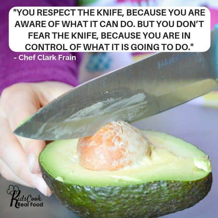 Quote about respecting knives
