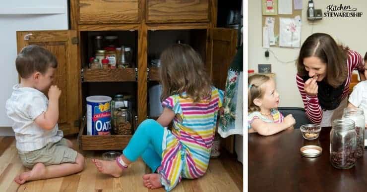 kid friendly kitchen