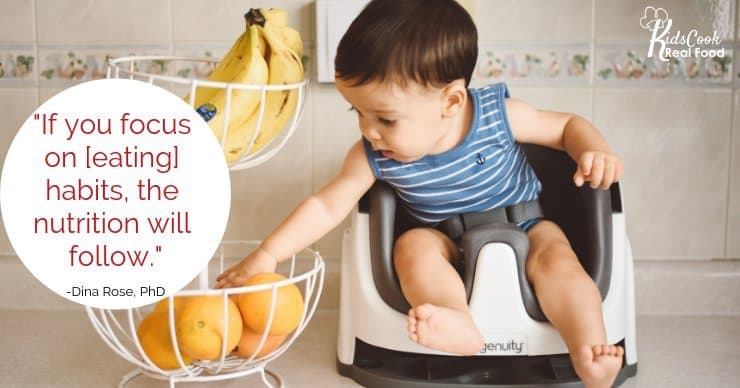 If you focus on eating habits, nutrition will follow. -Dina Rose