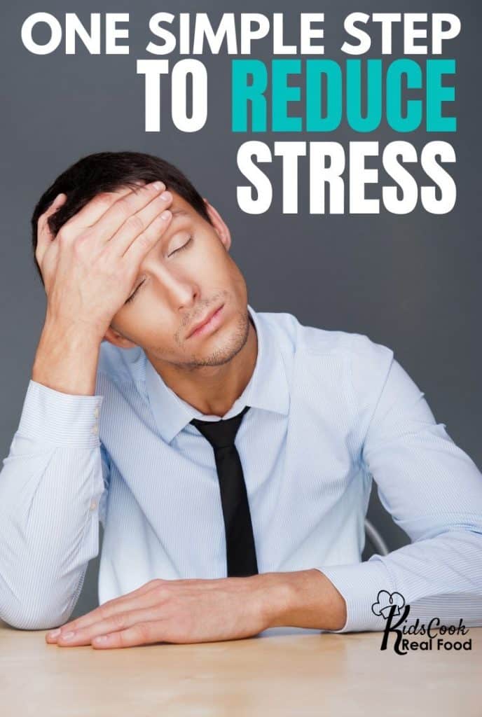 One Simple Step to Reduce Stress