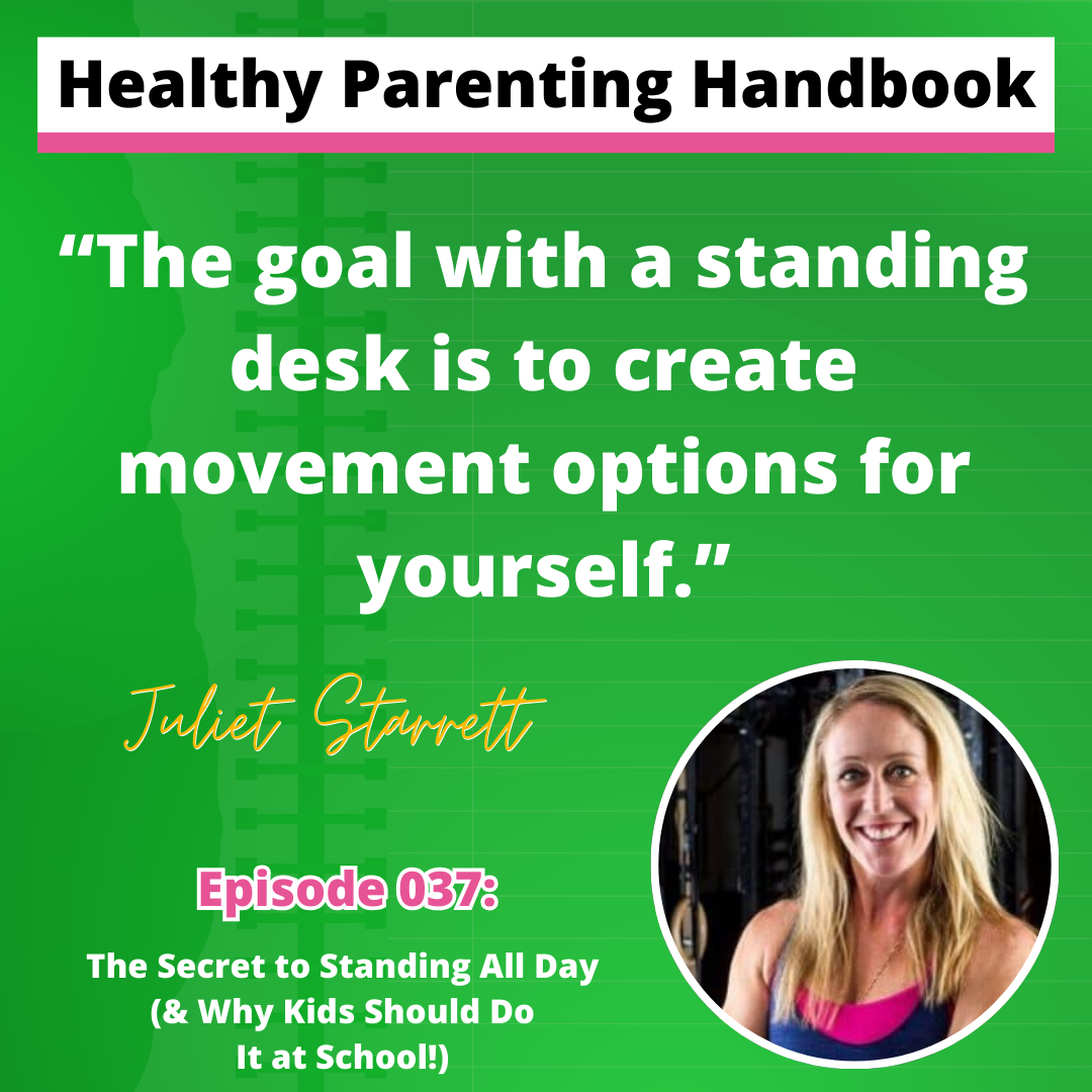 the goal with a standing desk is to create movement options for yourself