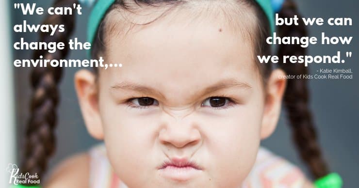 We can't always change the environment, but we can change how we respond. -Katie Kimball