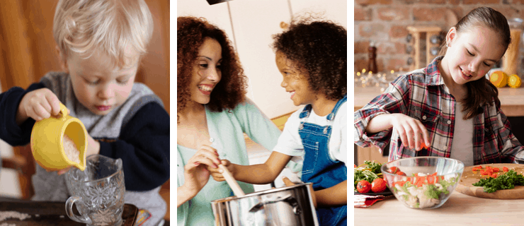 cooking skills for preschool to teenager and everything in between