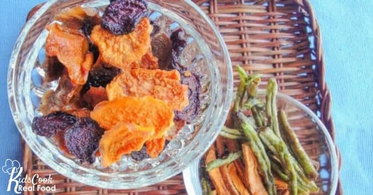 dehydrated vegetables