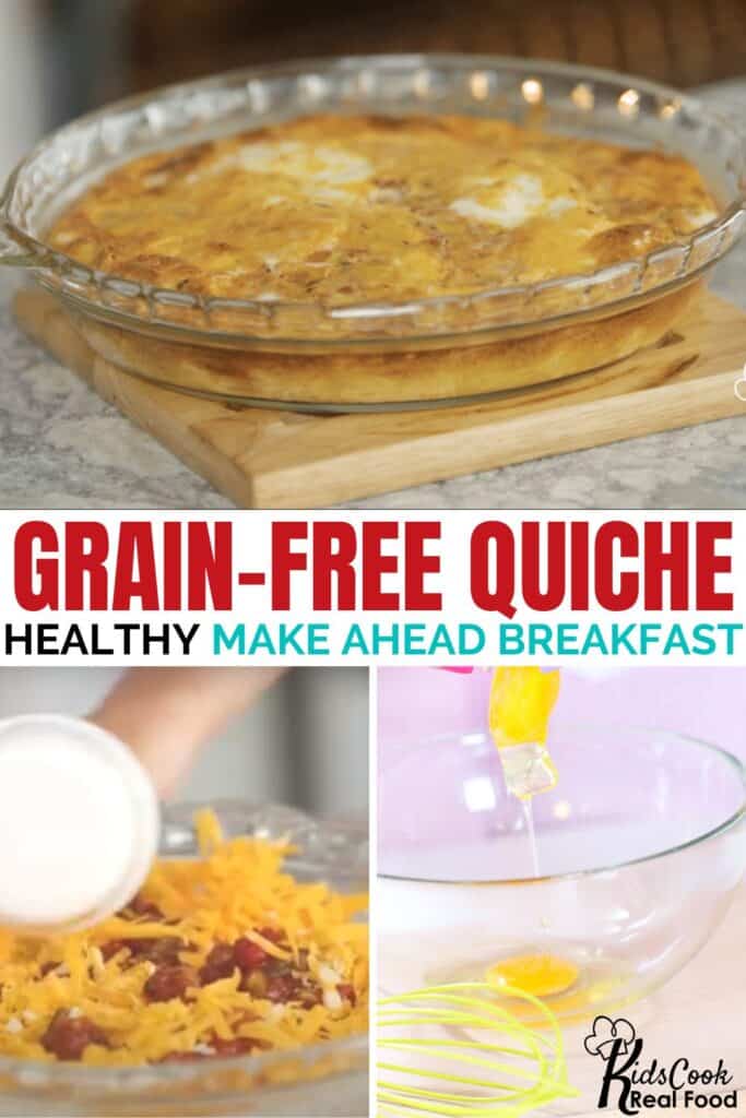 Grain-free quiche