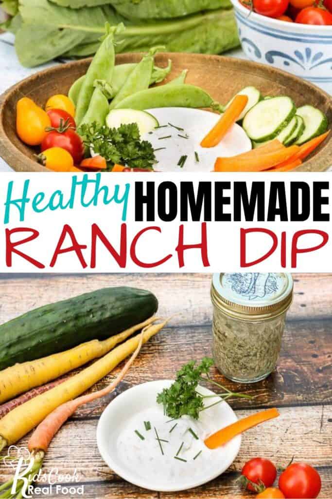 Homemade Ranch Dip for Veggies