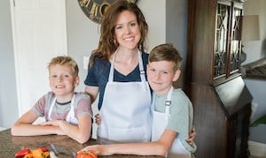 Jennifer M, kids cook real food mom