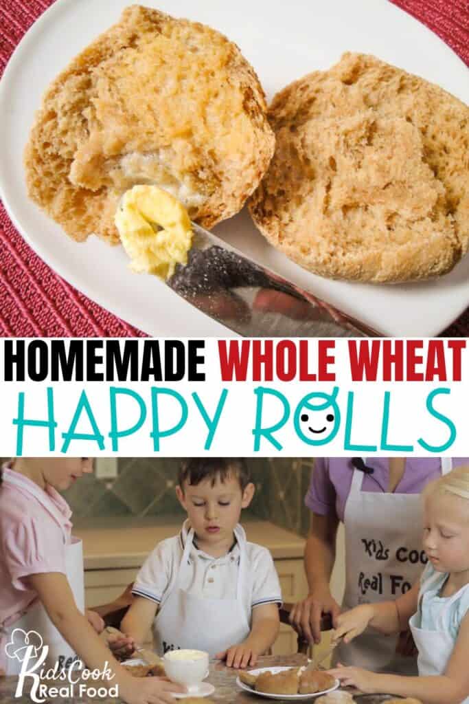 homemade whole wheat rolls