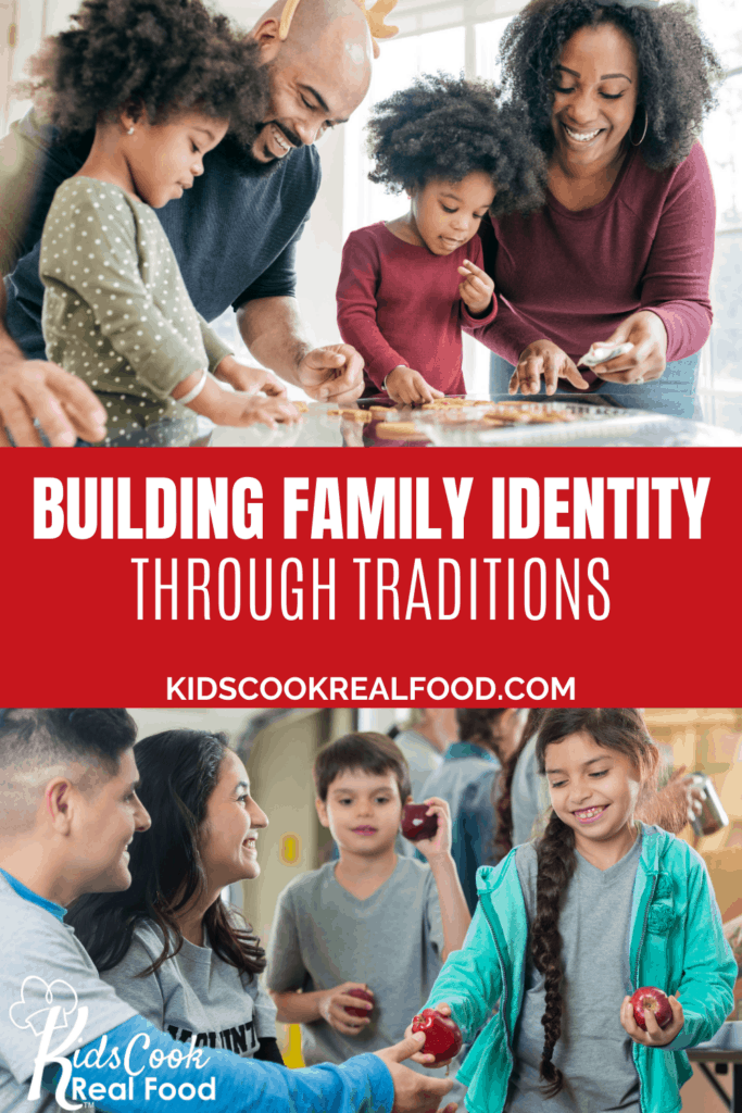 Building family identity through traditions
