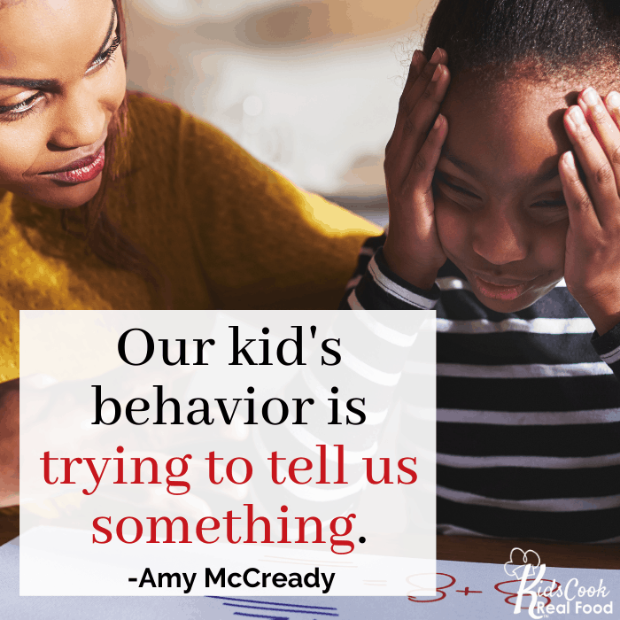 All behavior is trying to tell us something. -Amy McCready