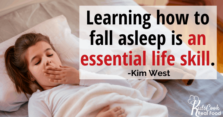 Teaching our children how to put themselves to sleep is a life essential skill. -Kim West
