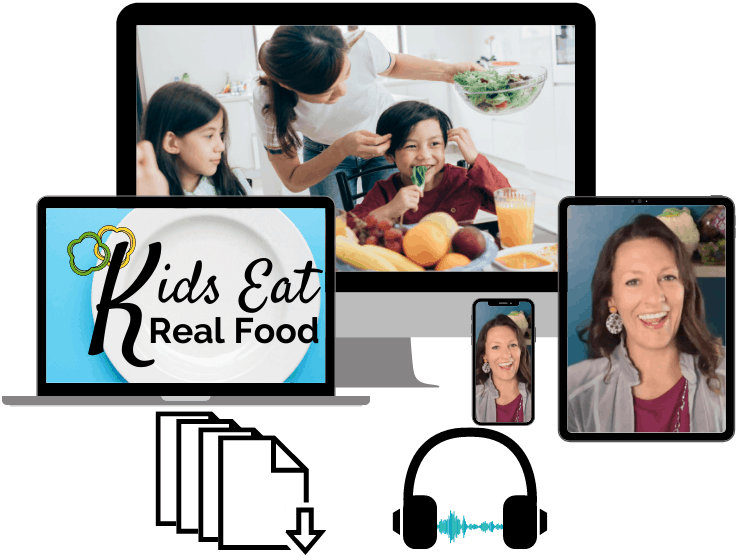 Kids Eat Real Food picky eating playbook Devices product image