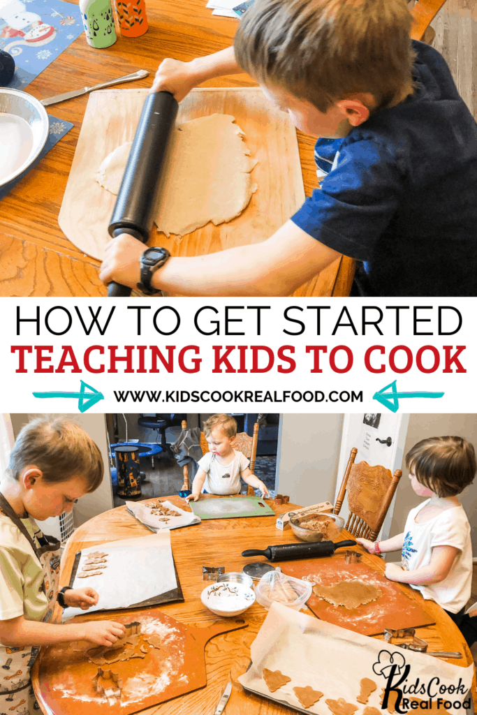 how to get started teaching kids to cook