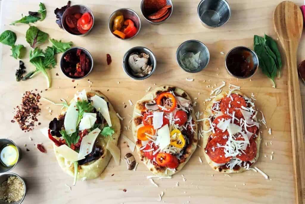 naan pizza