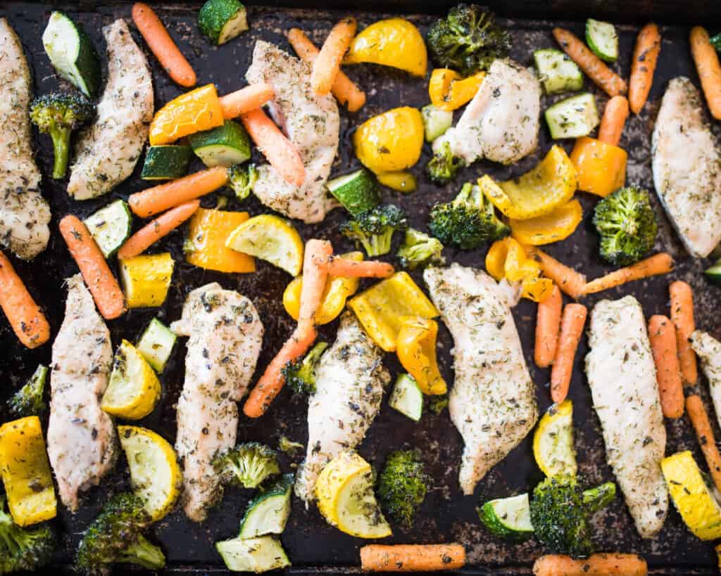 sheet pan chicken 