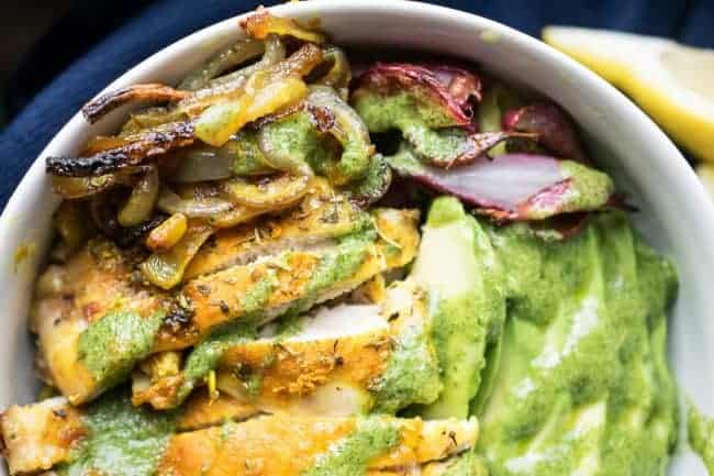 sheet pan taco bowl