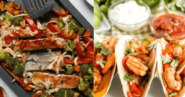 seafood sheet pan meals