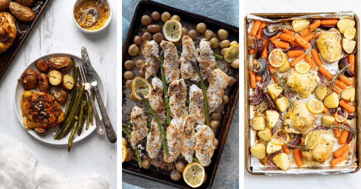 chicken sheet pan meals