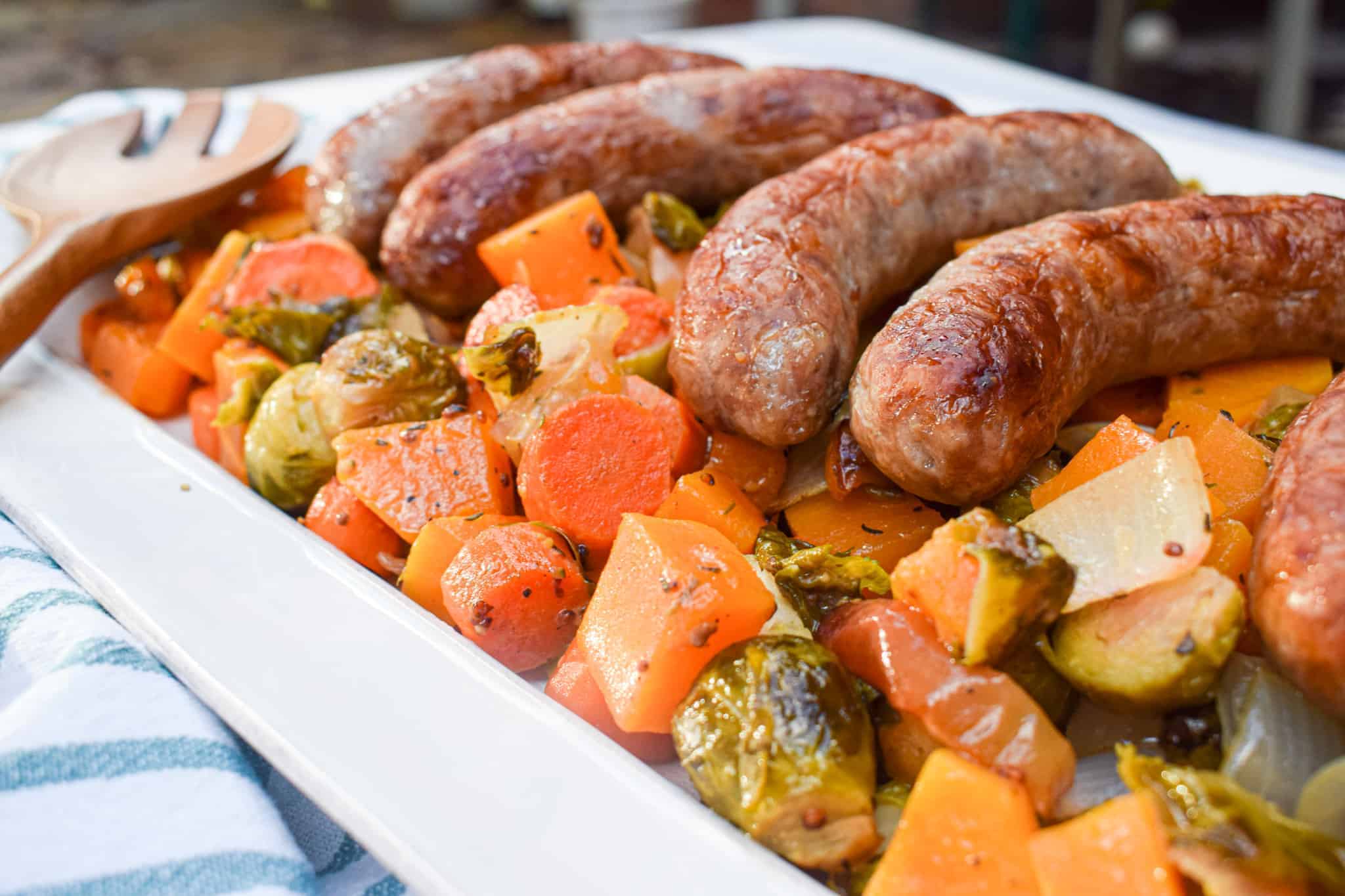 sheet pan brats
