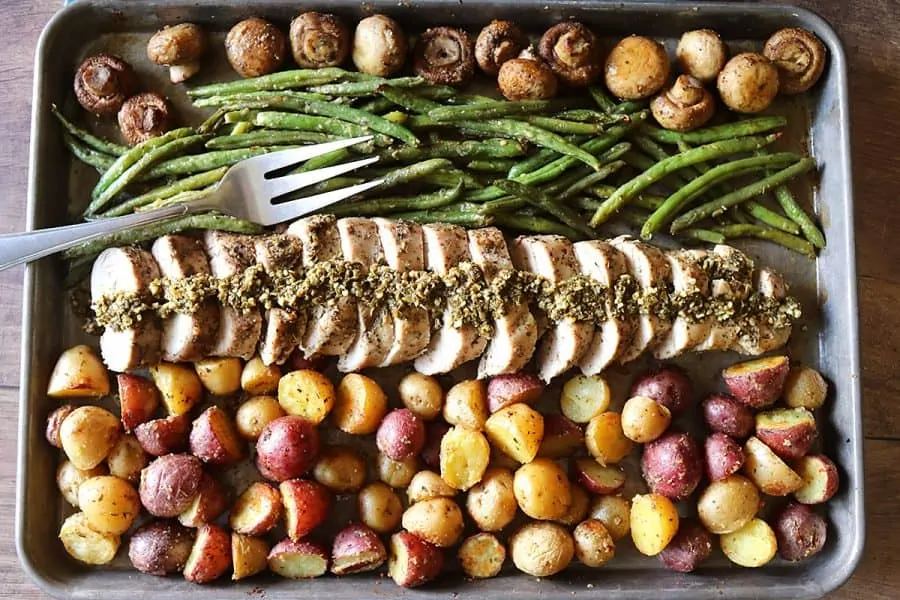 sheet pan pork