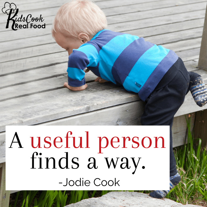 A useful person finds a way. -Jodie Cook