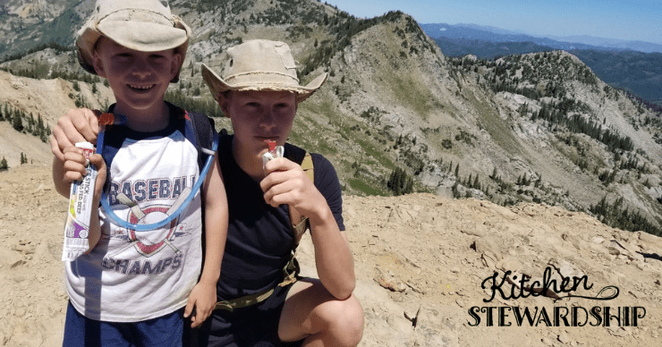 boys hiking with Paleovalley