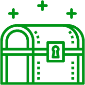 treasure chest archives icon