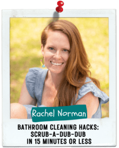 bathroom cleaning hacks
