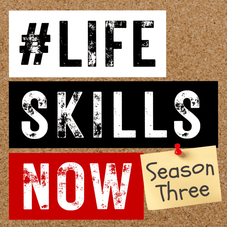 #LifeSkillsNow Season Three logo for Choose Your Own Month