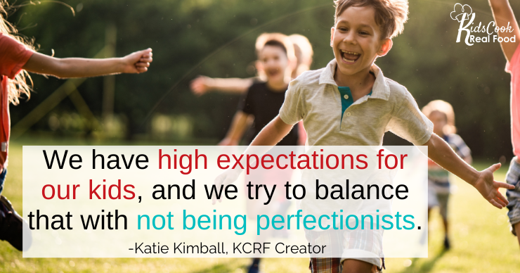 We have high expectations that our kids' performance will match the gifts they've been given. -Katie Kimball, KCRF Creator