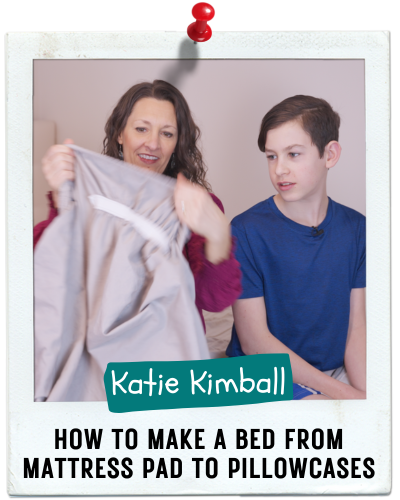 Katie Kimball, How to Make a Bed