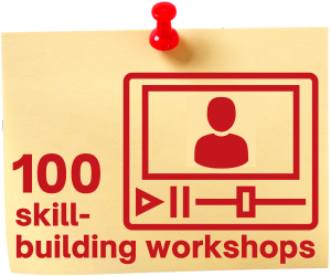 Access to 100 life skills workshops for ages 5 to 18