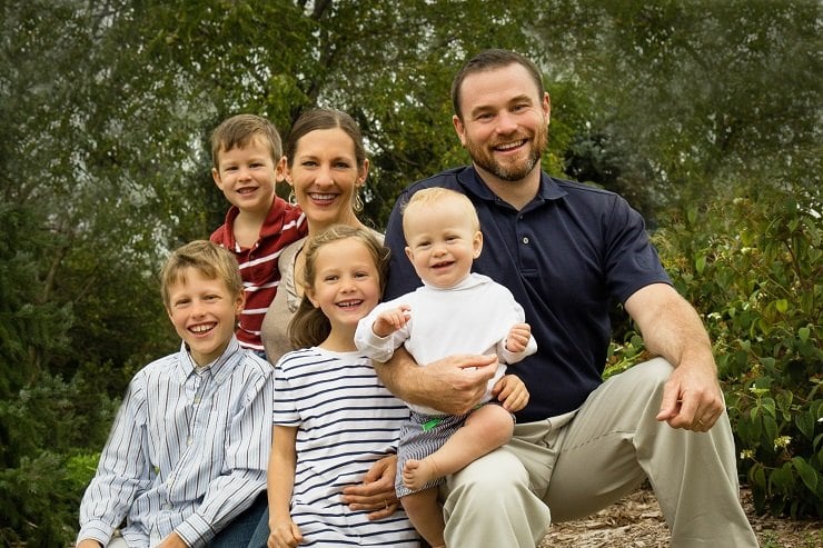 Kimball Family Christmas Photo 2015