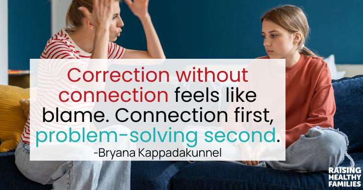 correction without connection