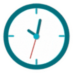 animated clock icon