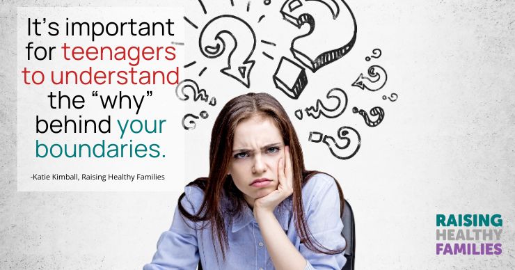 teens want to understand boundaries