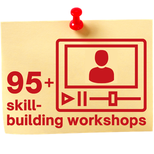 95+ skill-building workshops