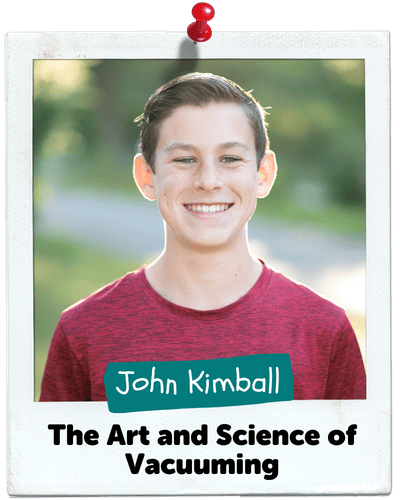 John Kimball, the art and science of vacuuming