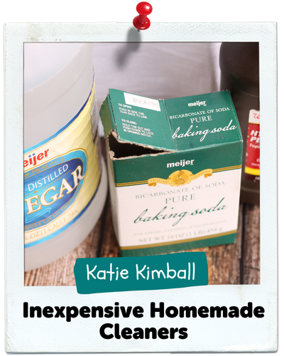 Inexpensive Homemade Cleaners, Katie Kimball
