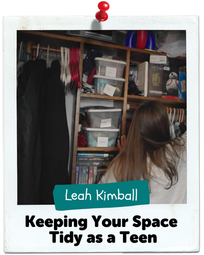 keeping your space tidy as a teen
